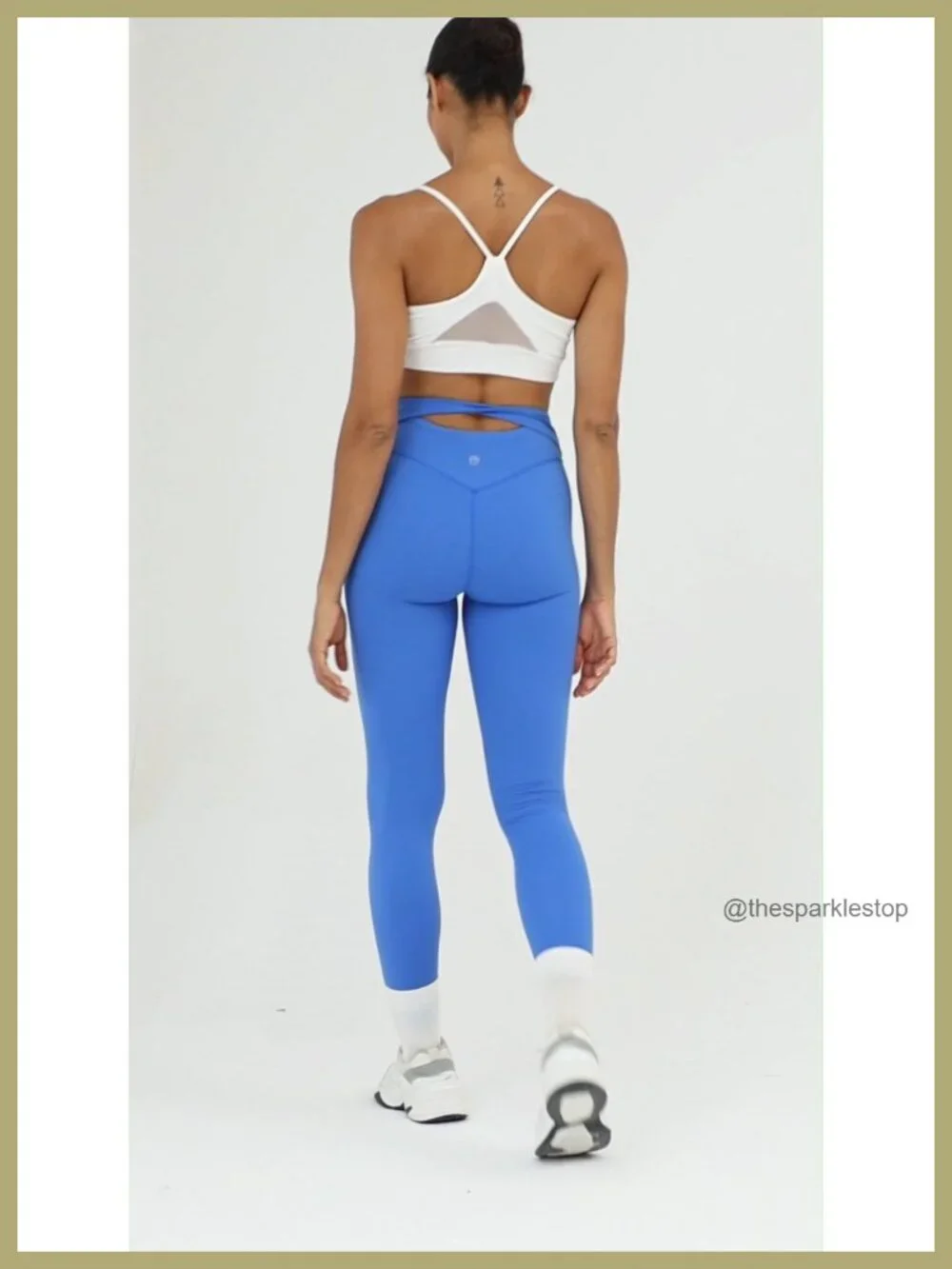 Buttery Soft High Waisted Leggings No Front Seam Twist Back Yoga Pants